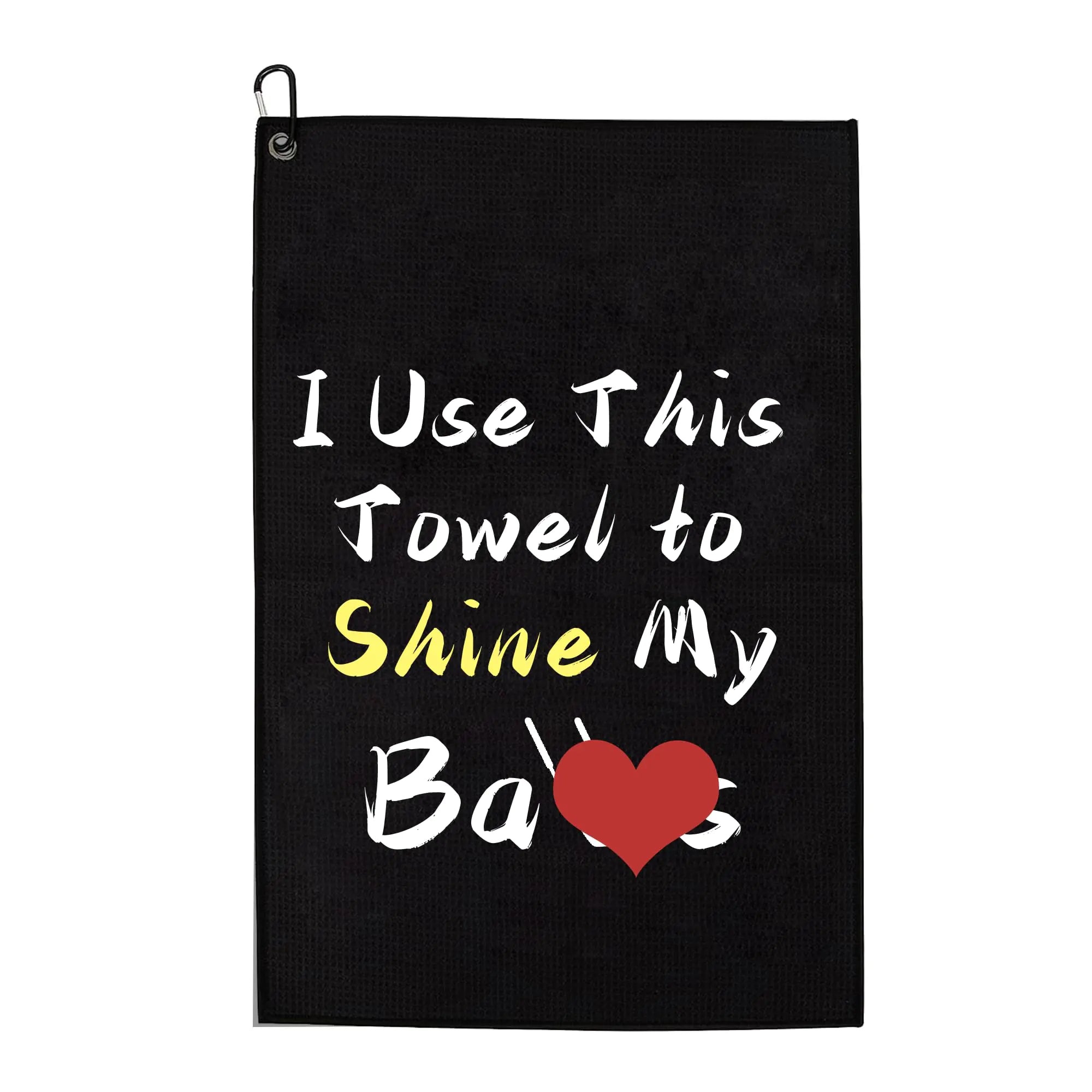 Microfiber Golf Towels for Golf Bags with Clip Funny Golf Towel Cool Golf Accessories for Men Funny Golf Birthday Retirement Gifts for Golf Fan Dad Husband