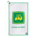 U Suck at Golf Towel High Performance Golf Club Membership - Funny Golf Towel for Men | Brew Sweeper Towel