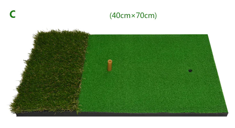 Golf Hitting Mat for Indoor Practice and Mini Golf